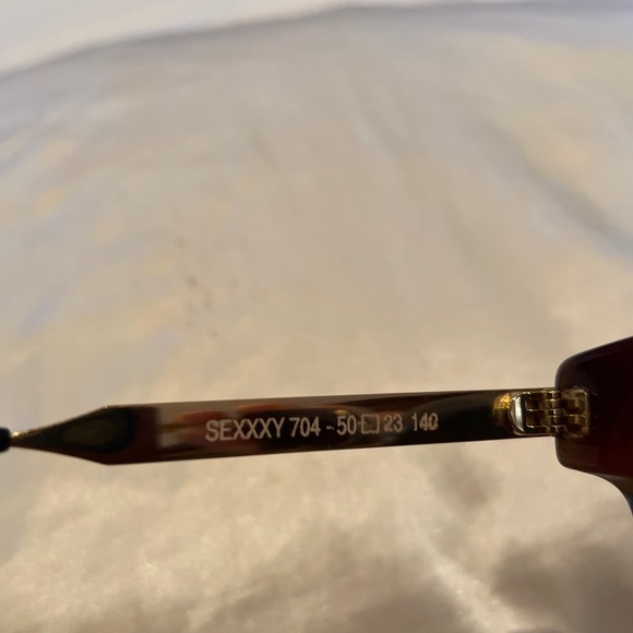 Thierry Lasry gray smoke frame sexxxy 704 sunglasses - Picture 2 of 3